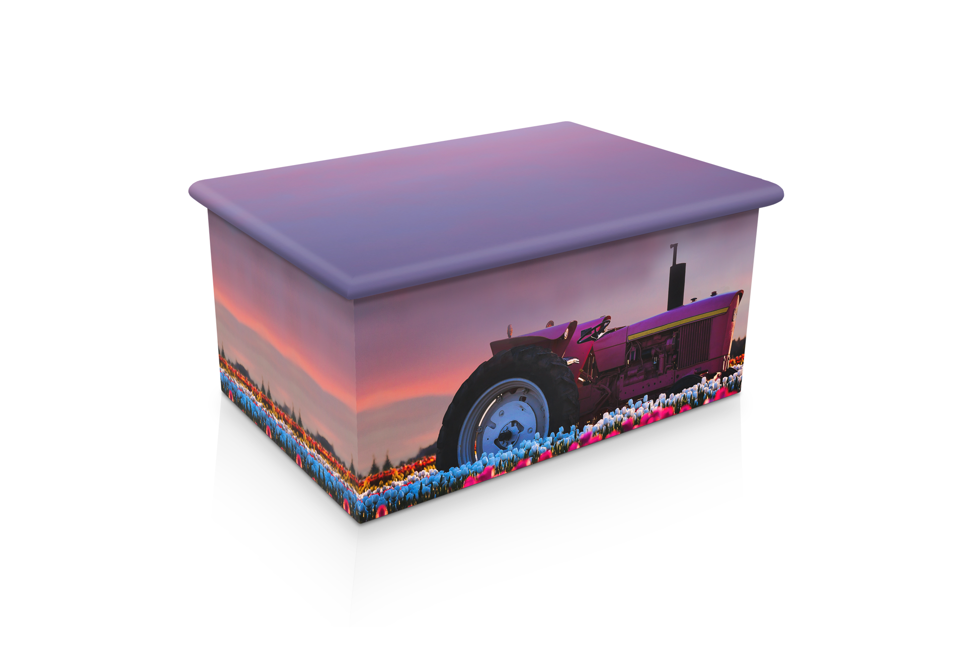 Purple Tractor Field